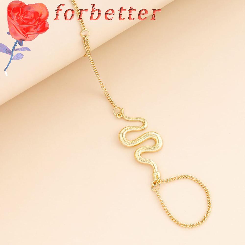 Vòng Đeo Tay Kèm Nhẫn Hình Bướm Bằng Hợp Kim Đơn Giản Thời Trang Cho Nữ