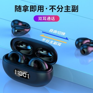 Tai nghe bluetooth r15 5.3 q80 dạng kẹp tai cảm ứng tiếng ồn