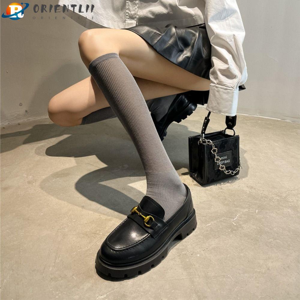 Vớ Dài Siêu Mỏng Màu Trơn Đơn Giản Cho Nữ