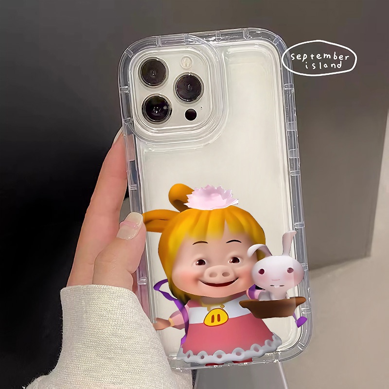 Ốp Điện Thoại Silicon TPU Mềm Trong Suốt Chống Sốc Cho IPhone 11 13 14 12 Pro 7 + 8 Plus XS Max X XR