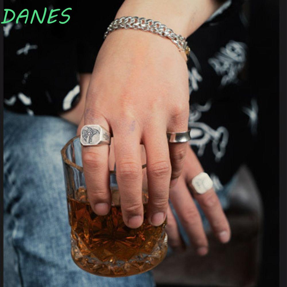 Nhẫn Thiết Kế Theo Phong Cách Cổ Điển Đường Phố Cho Nam