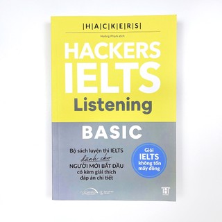Sách - Hackers Ielts Basic - Listening