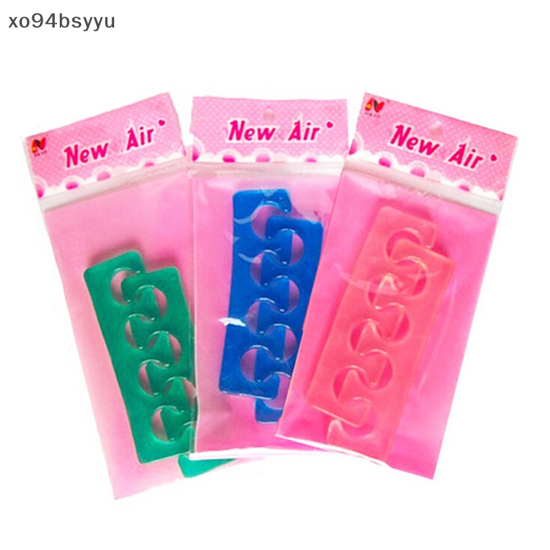 1 Cặp Dụng Cụ Tách Ngón Chân Bằng Silicon Mềm xo94bsyyu