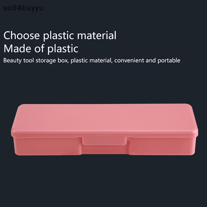 Hộp Nhựa PP Xo94Bsyu Đựng Dụng Cụ Làm Móng Chống Bụi Tiện Dụng