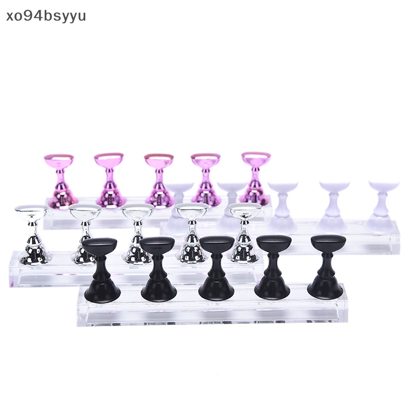 1 Bộ Giá Đỡ Trưng Bày Móng Tay Xo94Bsyu Bằng Nhựa Acrylic Trong Suốt VN