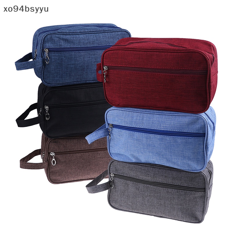 Túi Đựng Mỹ Phẩm xo94bsyyu Bằng Vải Canvas Chống Thấm Nước Tiện Dụng Mang Theo Du Lịch Cho Nam Và