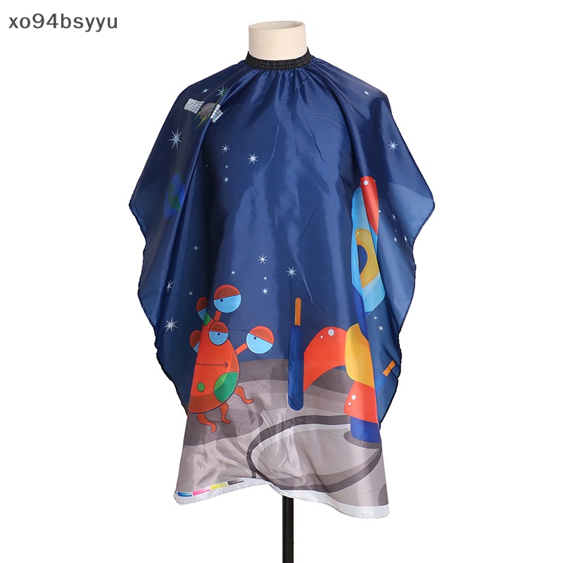 Áo Choàng Cắt Tóc Xo94Bsyu Họa Tiết Hoạt Hình Cho Bé