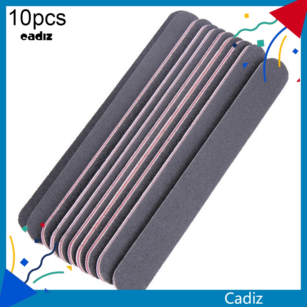 Bộ 10 Cây Dũa Móng Tay Dạng Khối Độc Đáo