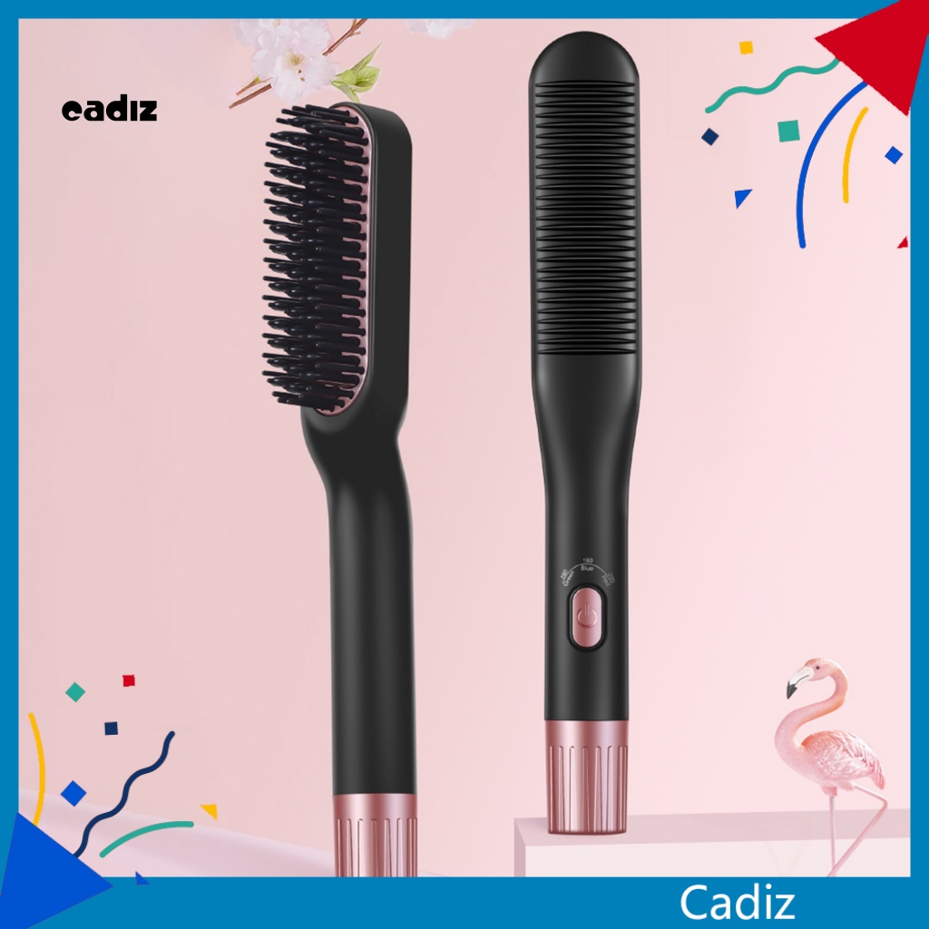 Lược Điện Chải Thẳng Râu Nhanh Chóng Chống Bỏng PTC Dành Cho Nam Giới