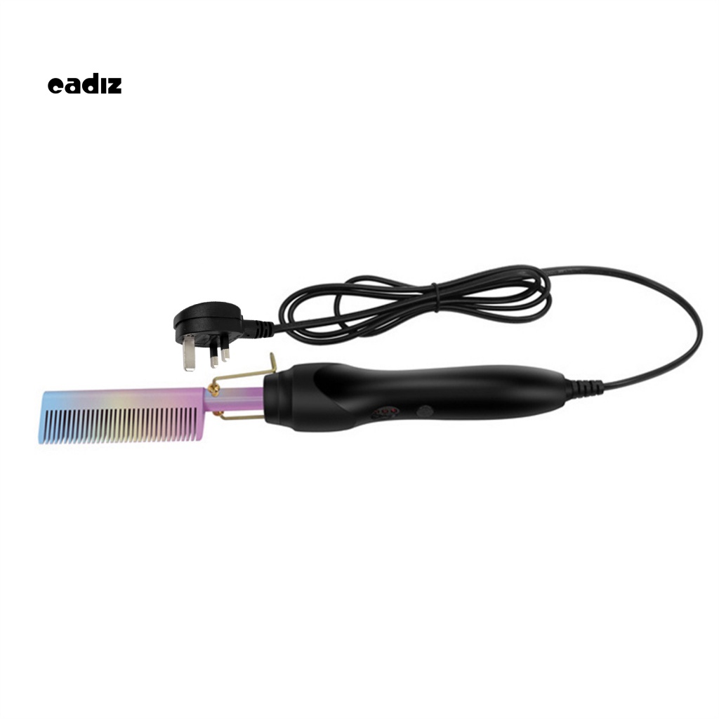 Lược Điện Chải Thẳng Tóc Đa Năng Bằng Hợp Kim Dễ Sử Dụng Cho Nữ