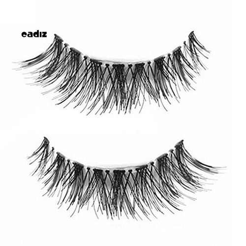 Bộ 5 Cặp Lông Mi Giả Màu Đen Dài Và Dày Tự Nhiên