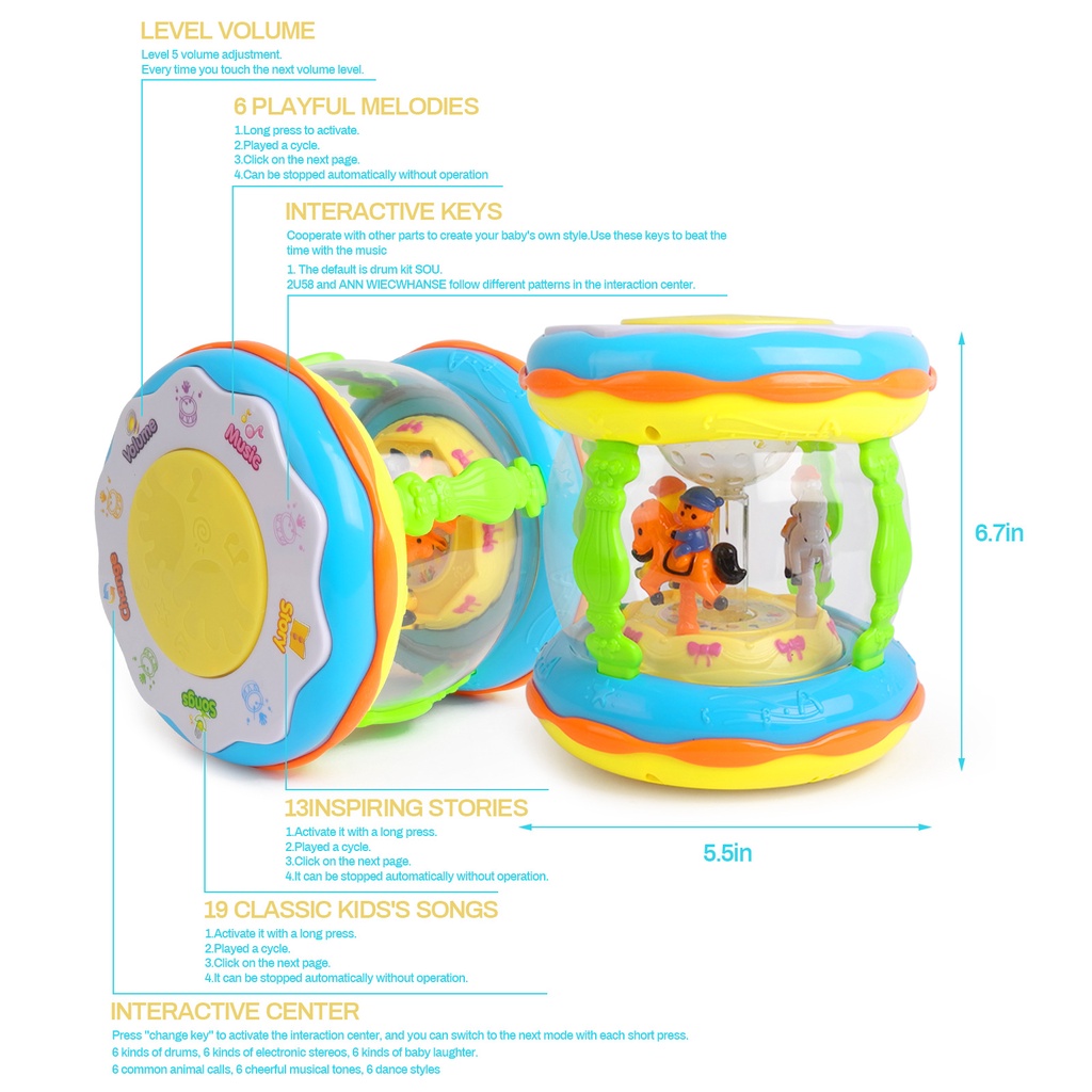 Đồ Chơi Máy Chiếu Đại Dương Có Nhạc Và Đèn Dành Cho Trẻ Em 6 12 Tháng Tuổi