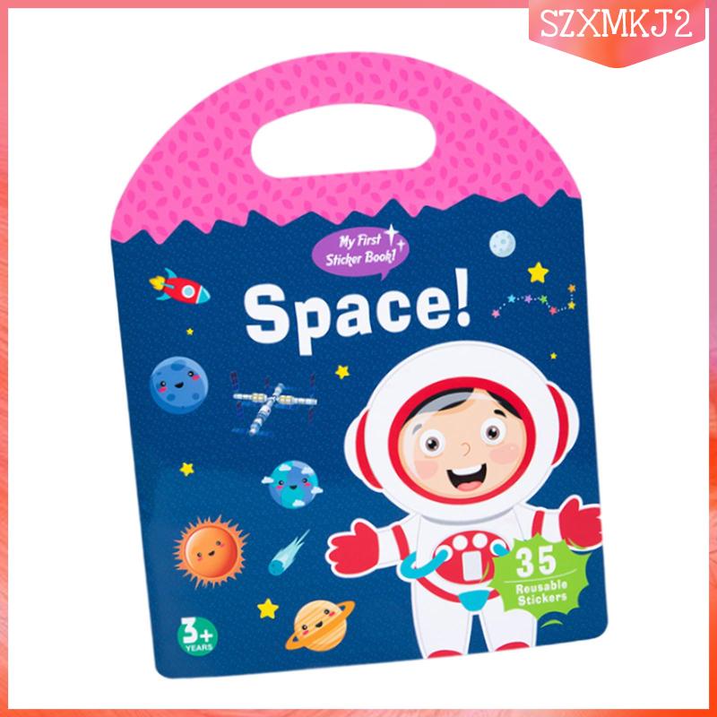 Sách Dán Tĩnh Điện Có Thể Tái Sử Dụng Giáo Dục Sớm Cho Bé szxmkj2