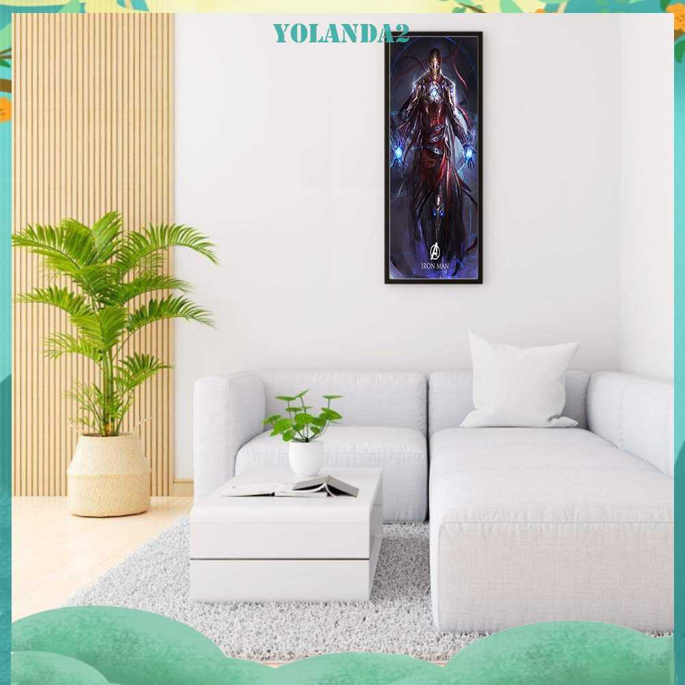 Tranh Đính Đá Kim Cương Toàn Bộ 5D DIY Hình Vẽ Người Sắt