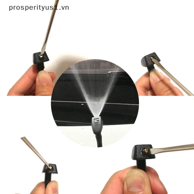 1 [prosperityus1] Bộ 3 Vòi Phun Nước Rửa Kính Chắn Gió Ô Tô Thông Dụng DIY