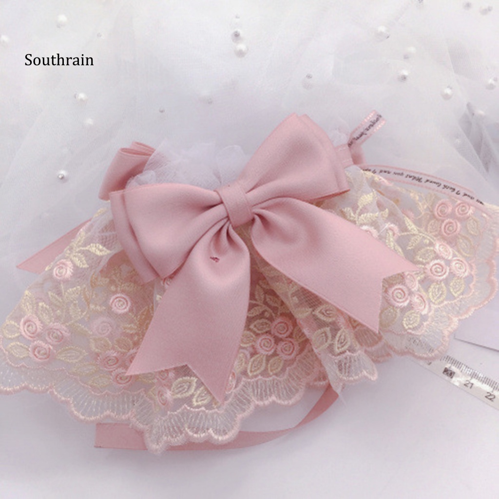 Khăn Quàng Cổ Thắt Nơ Xinh Xắn Cho Cún Cưng Chụp Ảnh