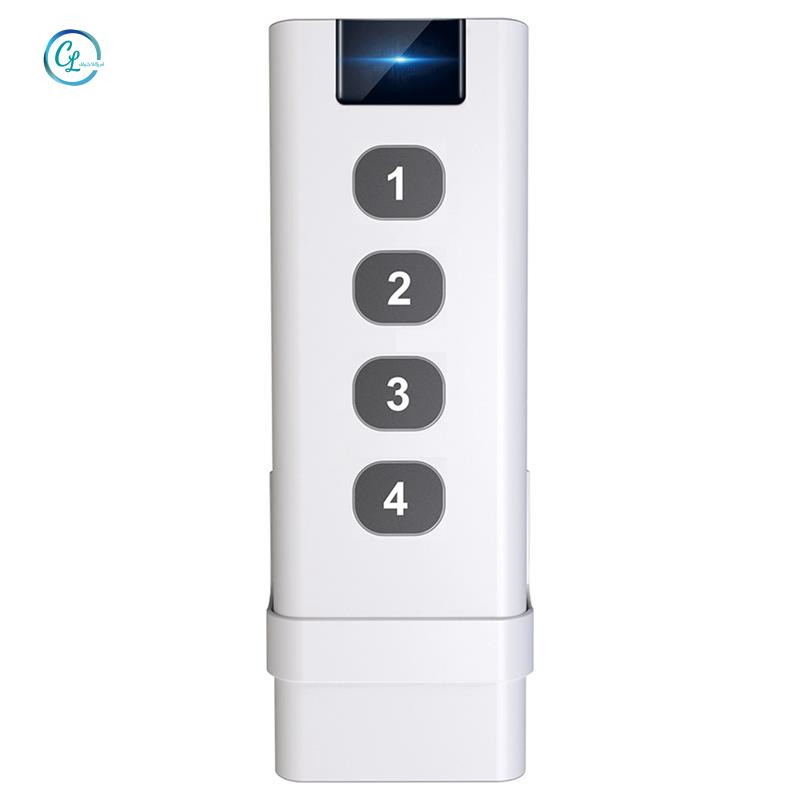 Công Tắc Nhà Thông Minh 4 Nút Điều Khiển Từ Xa Tuya Zigbee Không Giới Hạn