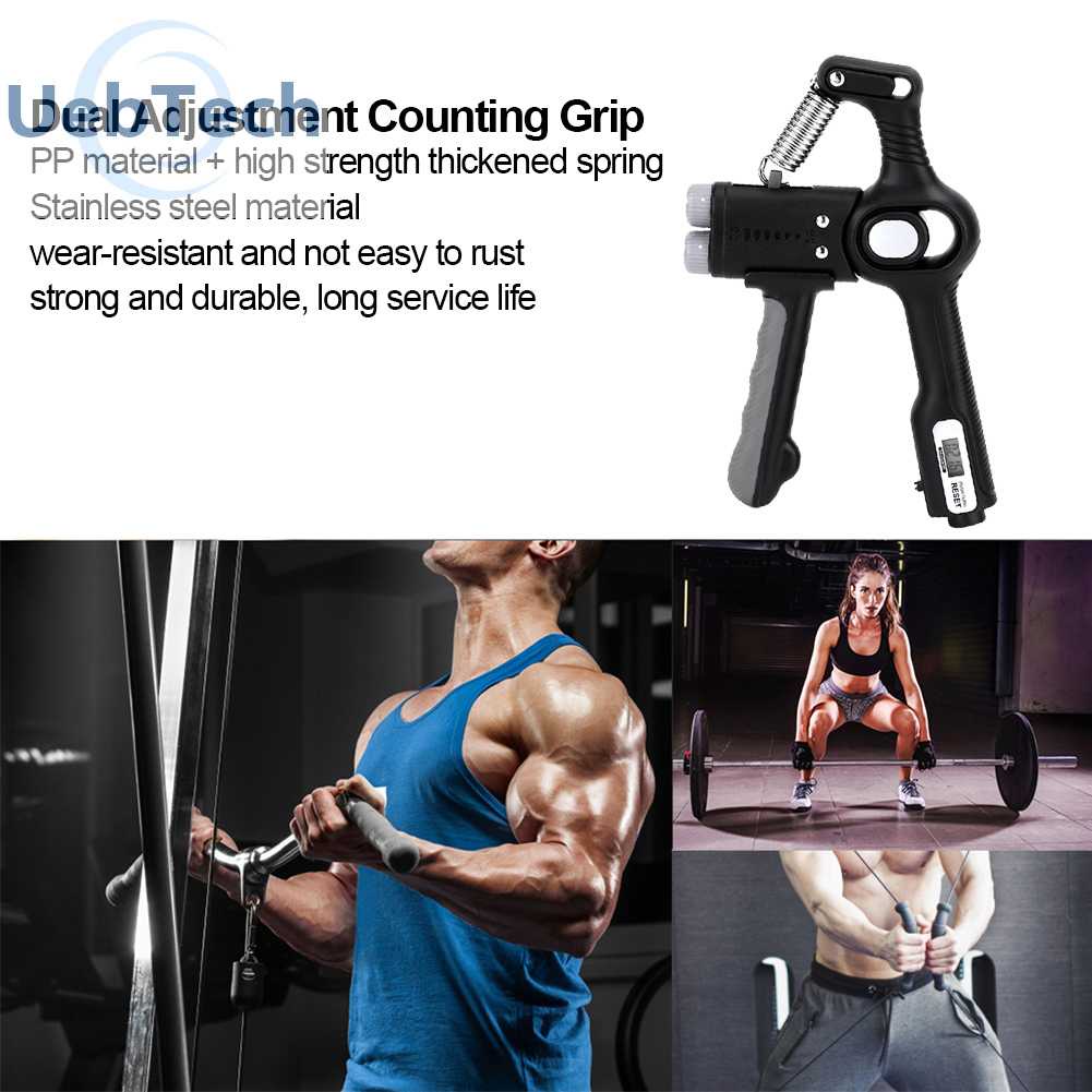 Dụng Cụ Đếm Bước Ngón Tay Có Thể Điều Chỉnh Hỗ Trợ Luyện Tập Gym / Thể