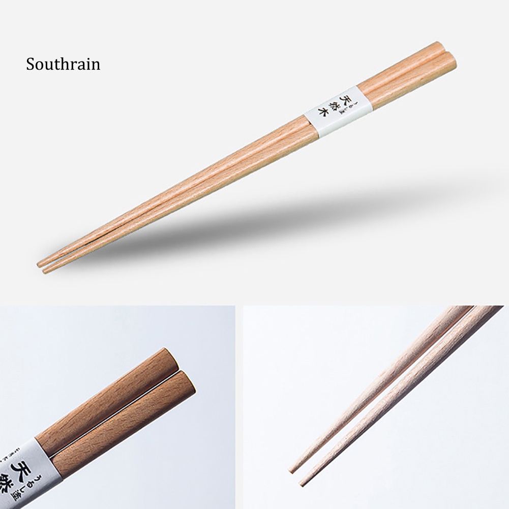 1 Cặp Đũa Gỗ Chống Trượt Phong Cách Nhật Bản