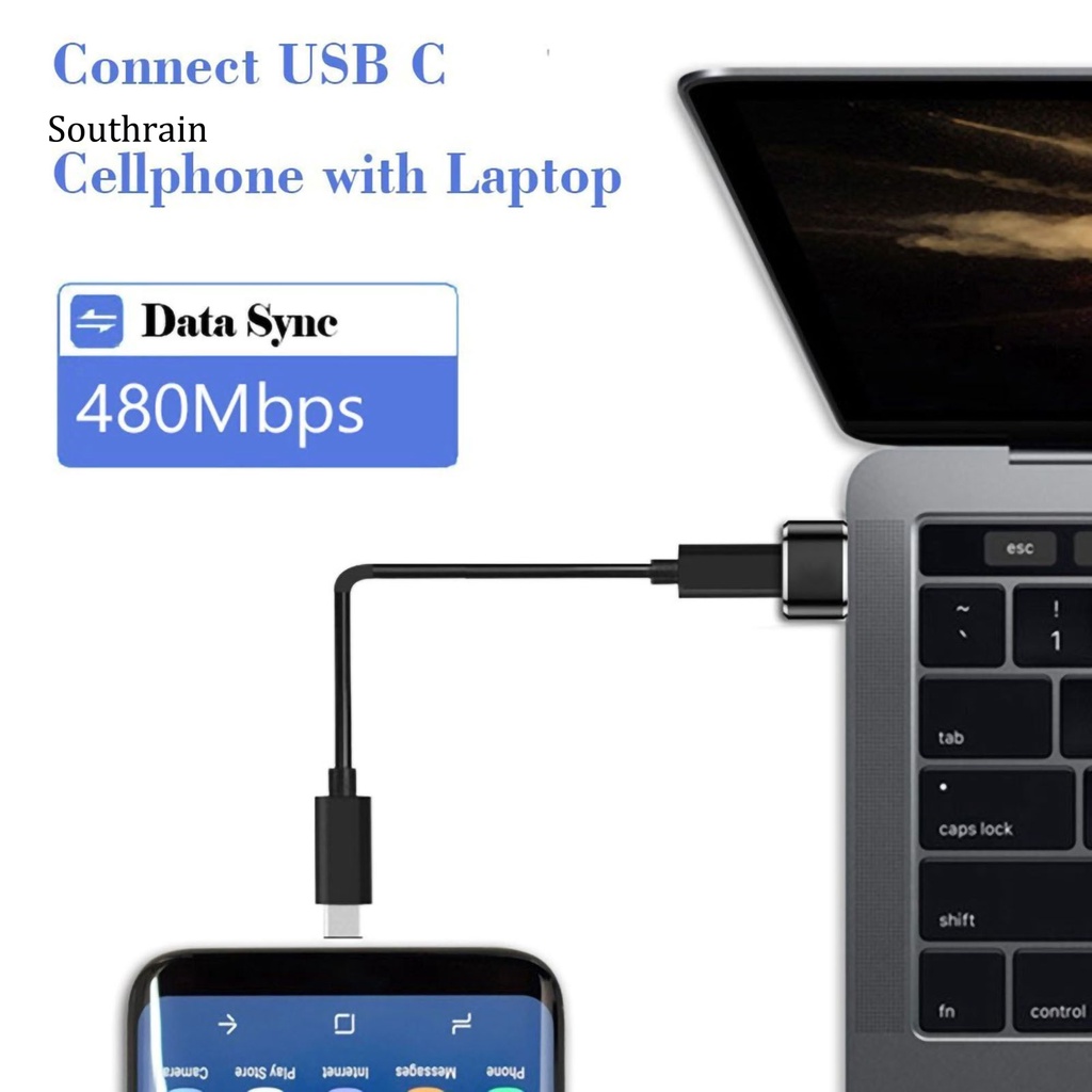 Đầu Chuyển Đổi Cổng Type C Sang Cổng USB Bằng Hợp Kim Tiện Dụng