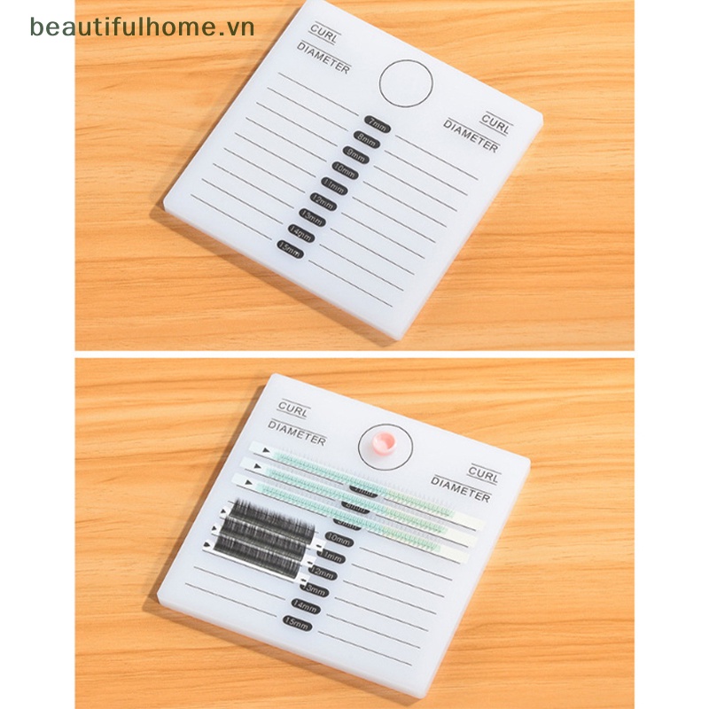 Khay Đựng Keo Dán Lông Mi Giả 2 Trong 1 Bằng Acrylic Tiện Dụng