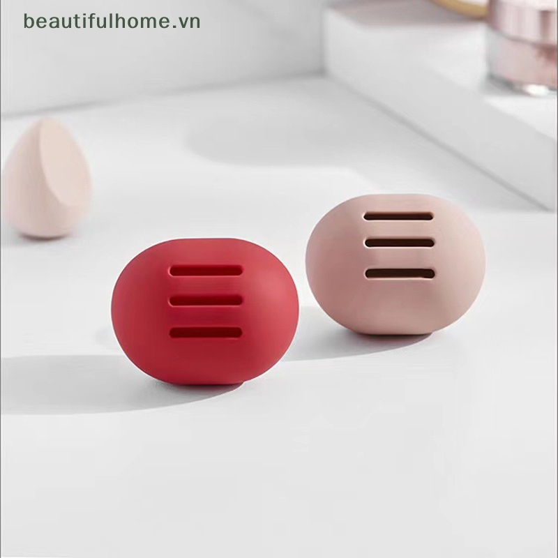 Giá Đỡ Mút Trang Điểm Bằng Silicone Thân Thiện Với Môi Trường Chống Vỡ