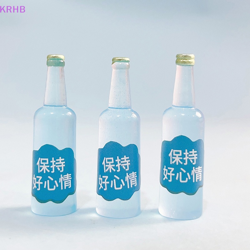 Set 5 Chai Nhựa Phát Quang Dùng Để Làm Đồ Trang Sức Thủ Công Trang Trí Nhà Búp Bê Mới