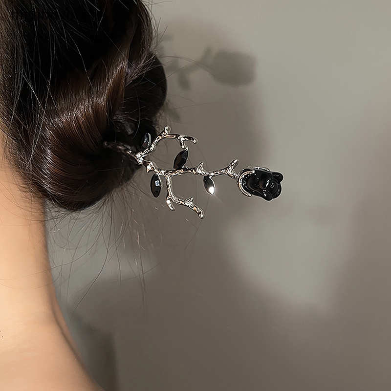 Trâm CàI TóC HìNh Hoa HồNg Phong CáCh Trung Hoa Cổ ĐiểN Cho Nữ