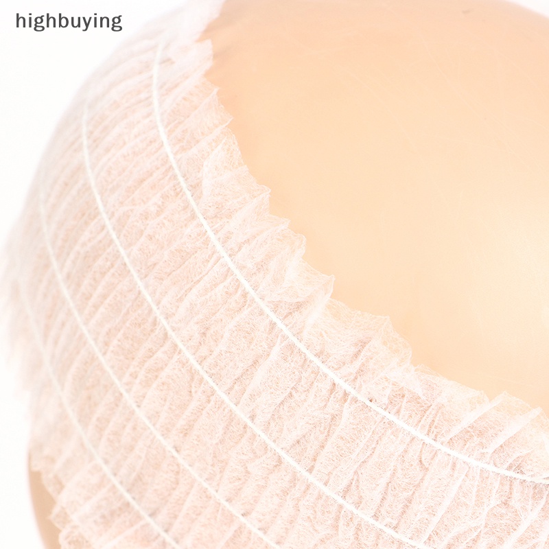 Set 10 Băng Đô Cài Tóc Co Giãn Bằng Vải Không Dệt Dùng Một Lần Đa Ứng Dụng