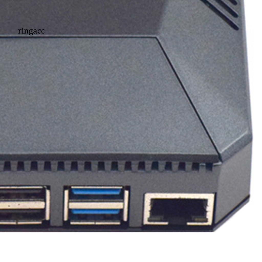 Hộp Đựng Bo Mạch Chủ Raspberry 4B Tích Hợp Quạt Và Nam Châm Chuyên Nghiệp