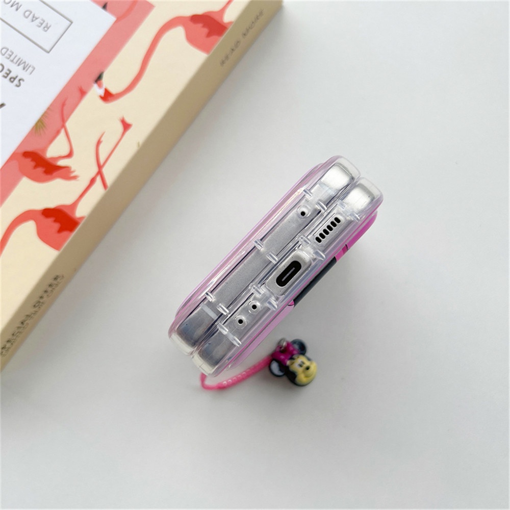 Ốp Điện Thoại TPU Mềm Chống Sốc In Hình Mickey Hoạt Hình Cho Samsung Galaxy Z Flip 4 Z Flip 3 5G
