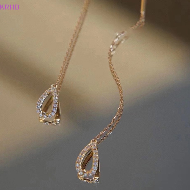 1 Đôi Khuyên Tai Dáng Dài Đính Đá Thời Trang Mới