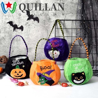 Giỏ Đựng Kẹo Hình Quả Bí Ngô Nhiều Màu Sắc Trang Trí Halloween Cho Trẻ Em
