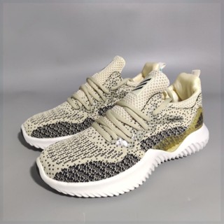 Giày thể thao nam nữ chạy bộ tập gym mẫu mới 2023 full box, Giày thời trang nam nữ màu xám vàng siêu đẹp cao cấp