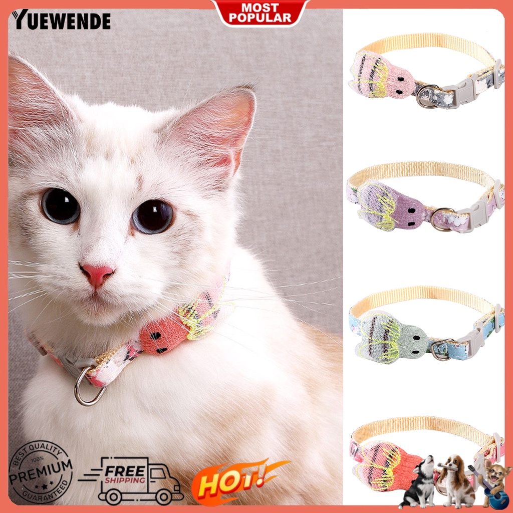 Vòng Cổ YQ.E Hình Dạng Đáng Yêu Thời Trang Có Thể Điều Chỉnh Cho Thú Cưng