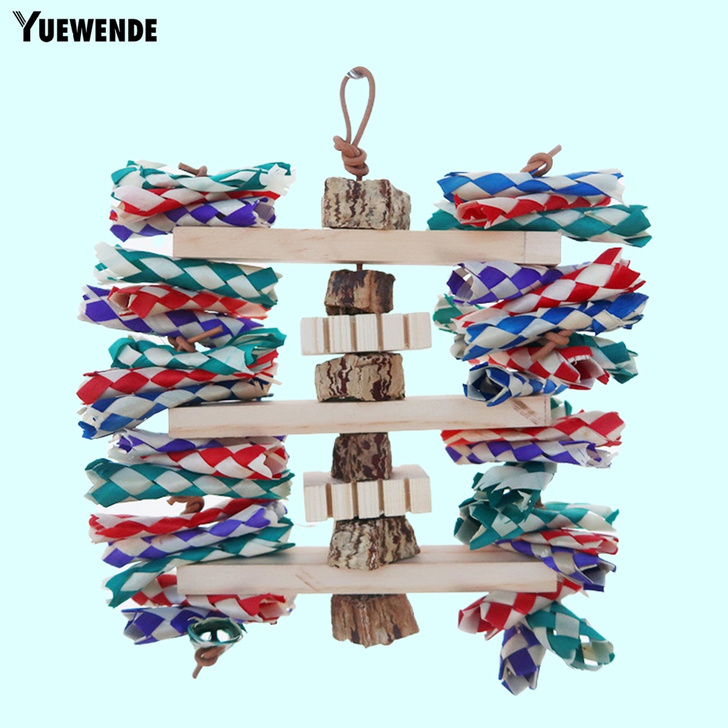 Đồ Chơi Treo Chống Cắn Chống Thú Vị Cho Vẹt Cưng