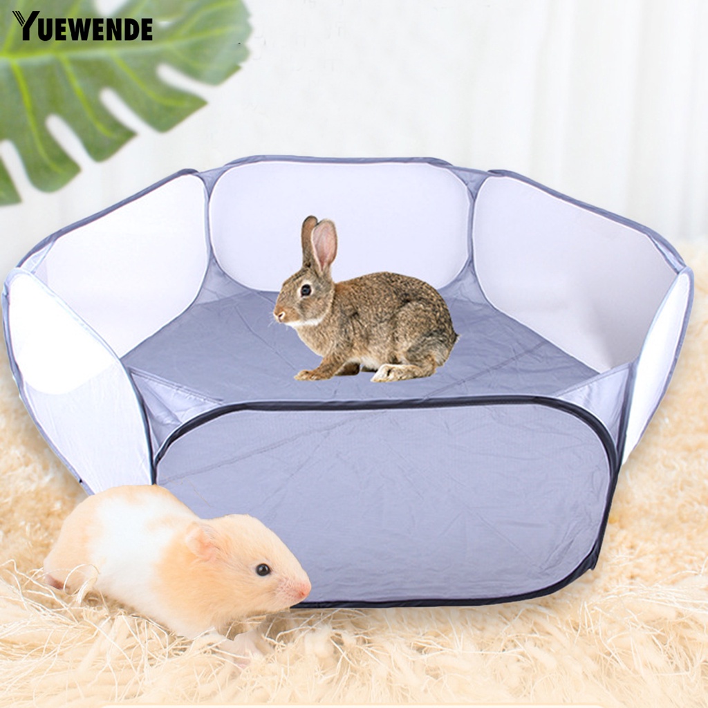 Yq.e Lều Lục Giác Lưới Thoáng Khí Ngăn Chặn Thoát Thoát Khí Đồ Chơi Cho Thỏ / Heo / Mèo Cưng