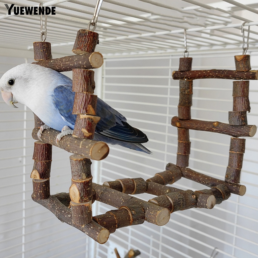Thang Gỗ Đồ Chơi Cho Vẹt Cưng Thay Đổi Hình Dạng Độc Đáo