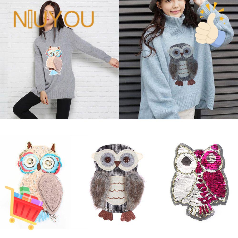 Miếng Vá Quần Áo / Túi Xách Đính Kim Sa Lấp Lánh Độc Đáo DIY