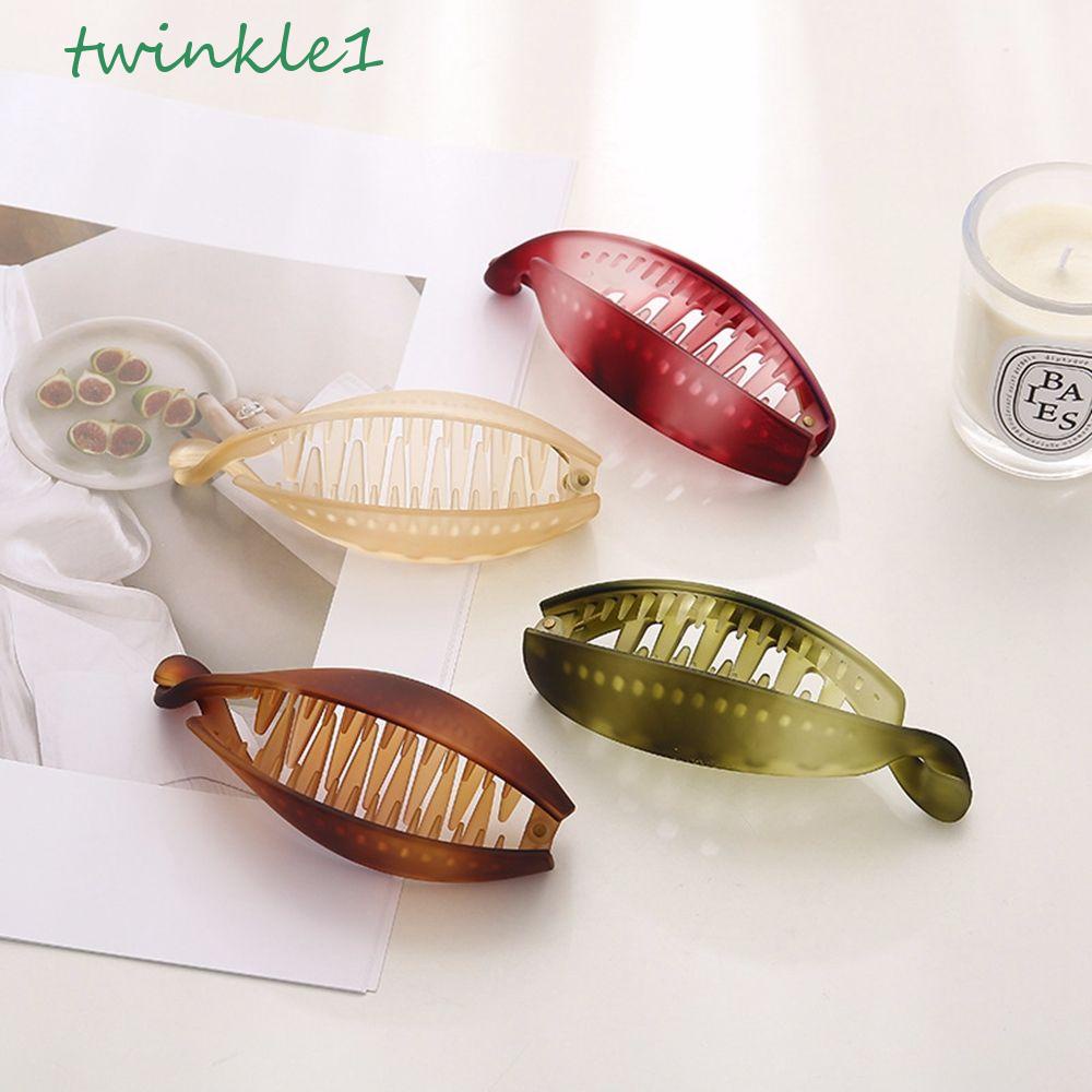 Kẹp Tóc Răng Bản Rộng Màu Gradient Đơn Giản Thời Trang Hàn Quốc Cho Nữ