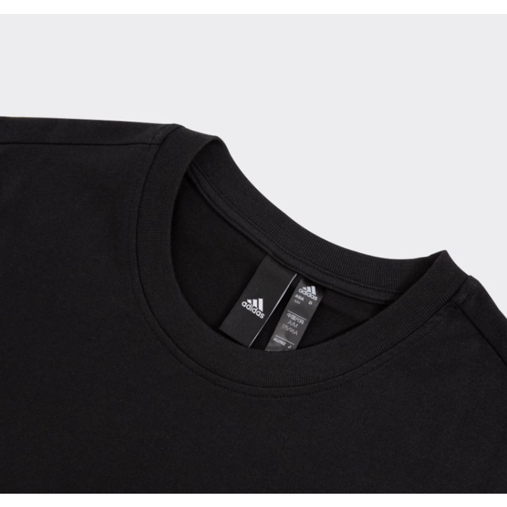 Adidas 100% cotton t-shirt casual sports classic all-match men's short-sleeved