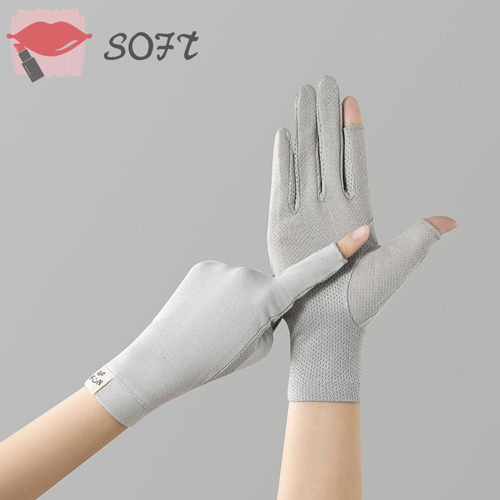 Găng Tay Chống Trượt Chống Tia UV Dành Cho Nữ