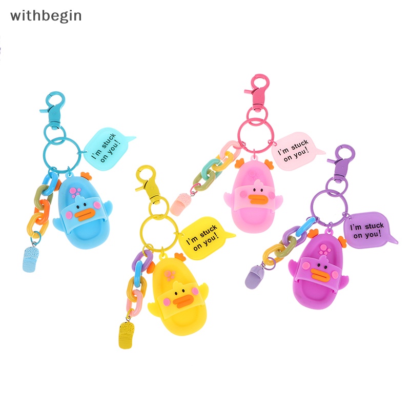 Móc Khóa Hình Dép Hoạt Hình Dễ Thương