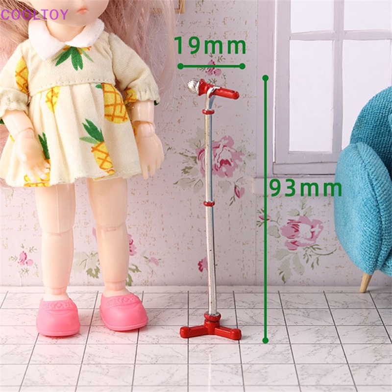 Micro Mini Tỷ Lệ 1: 12 Kèm Giá Đỡ Trang Trí Nhà Búp Bê