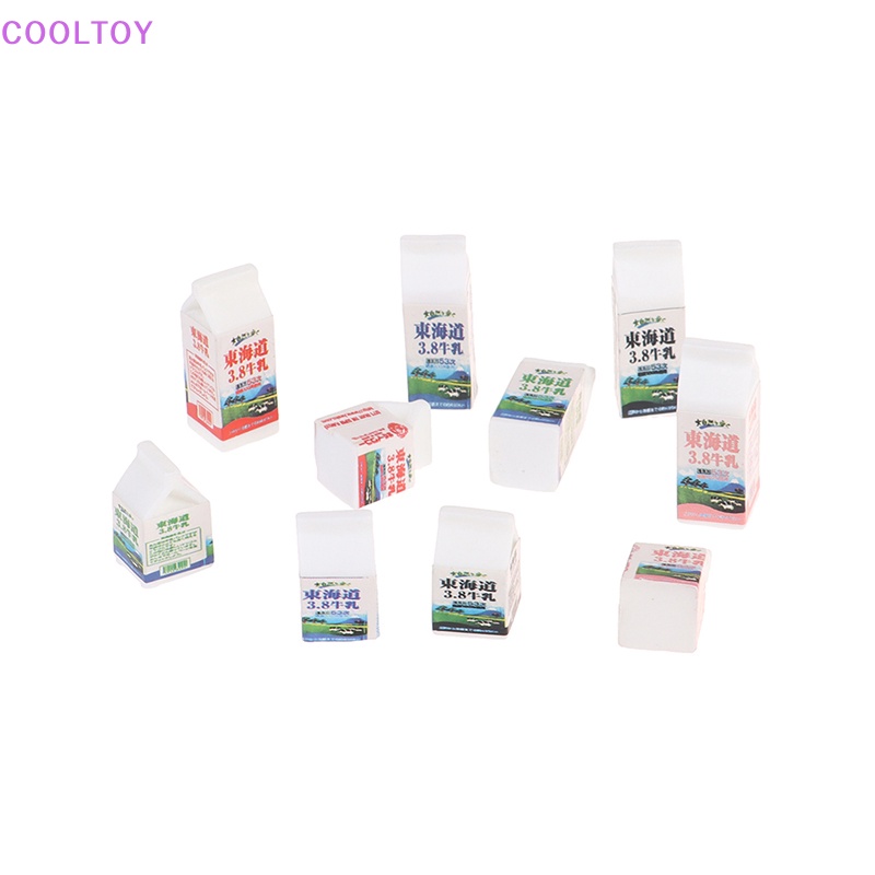 Set 5 Ly Nước Mini Tỉ Lệ 1: 12 Xinh Xắn Dùng Để Trang Trí Nhà Búp Bê