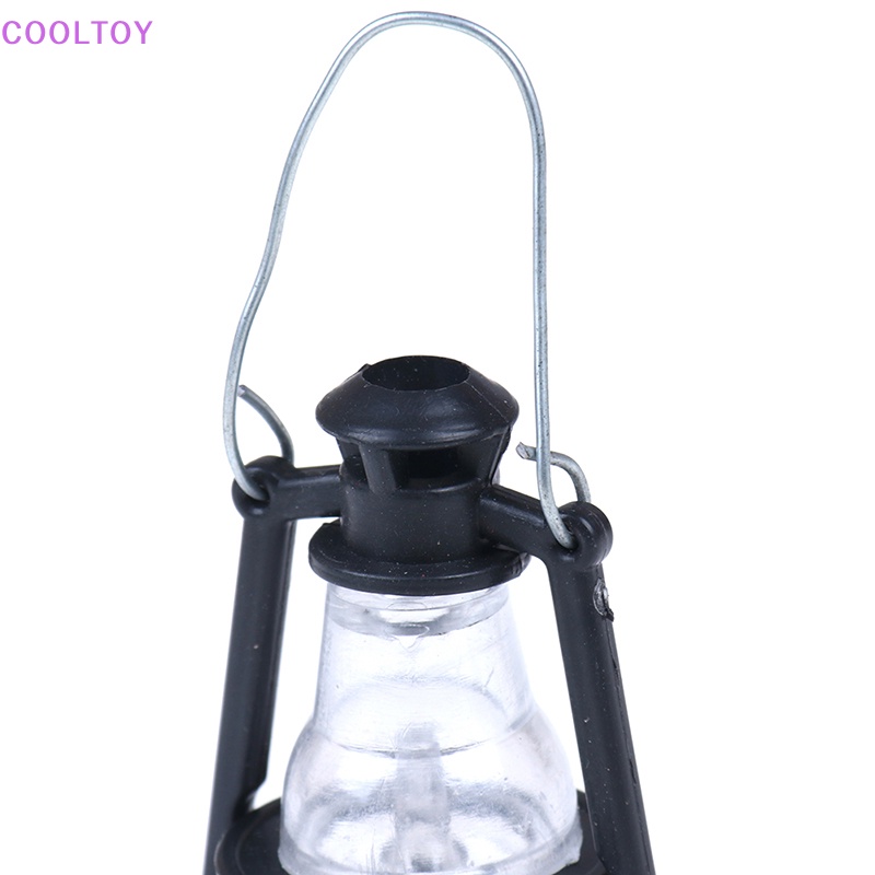 Mô Hình Đèn Dầu Đen mini Tỷ Lệ 1: 12 Trang Trí Nhà Búp Bê