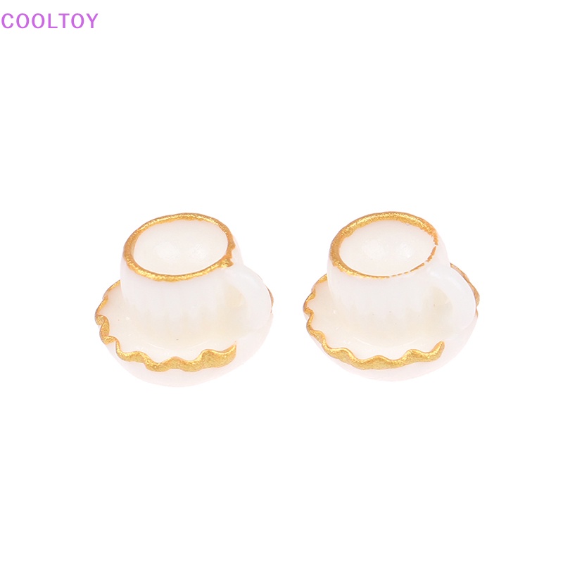 Bộ 4 Ly Cà Phê Đồ Chơi Búp Bê Cỡ 1 / 12