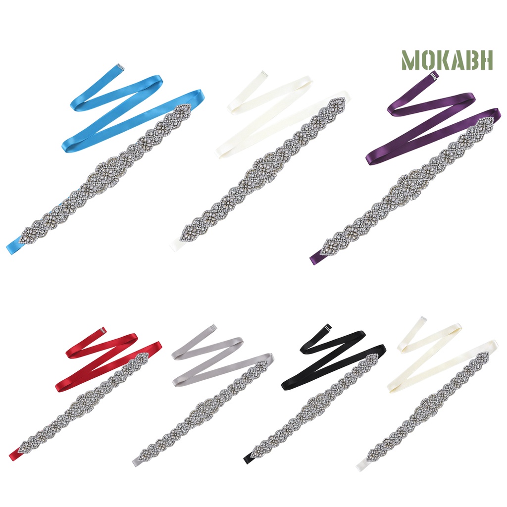 Thắt Lưng Đính Đá Lấp Lánh Chống Rách Dành Cho Cô Dâu