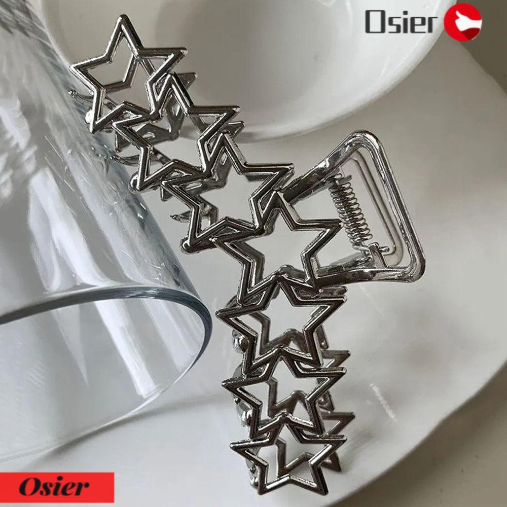 1 Kẹp Tóc Hình Cá Mập / Ngôi Sao / Tròn / Trái Tim