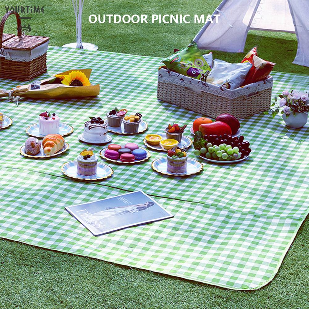 Thảm Dày Chống Thấm Nước Có Thể Gấp Gọn Tiện Dụng Mang Theo Du Lịch / Cắm